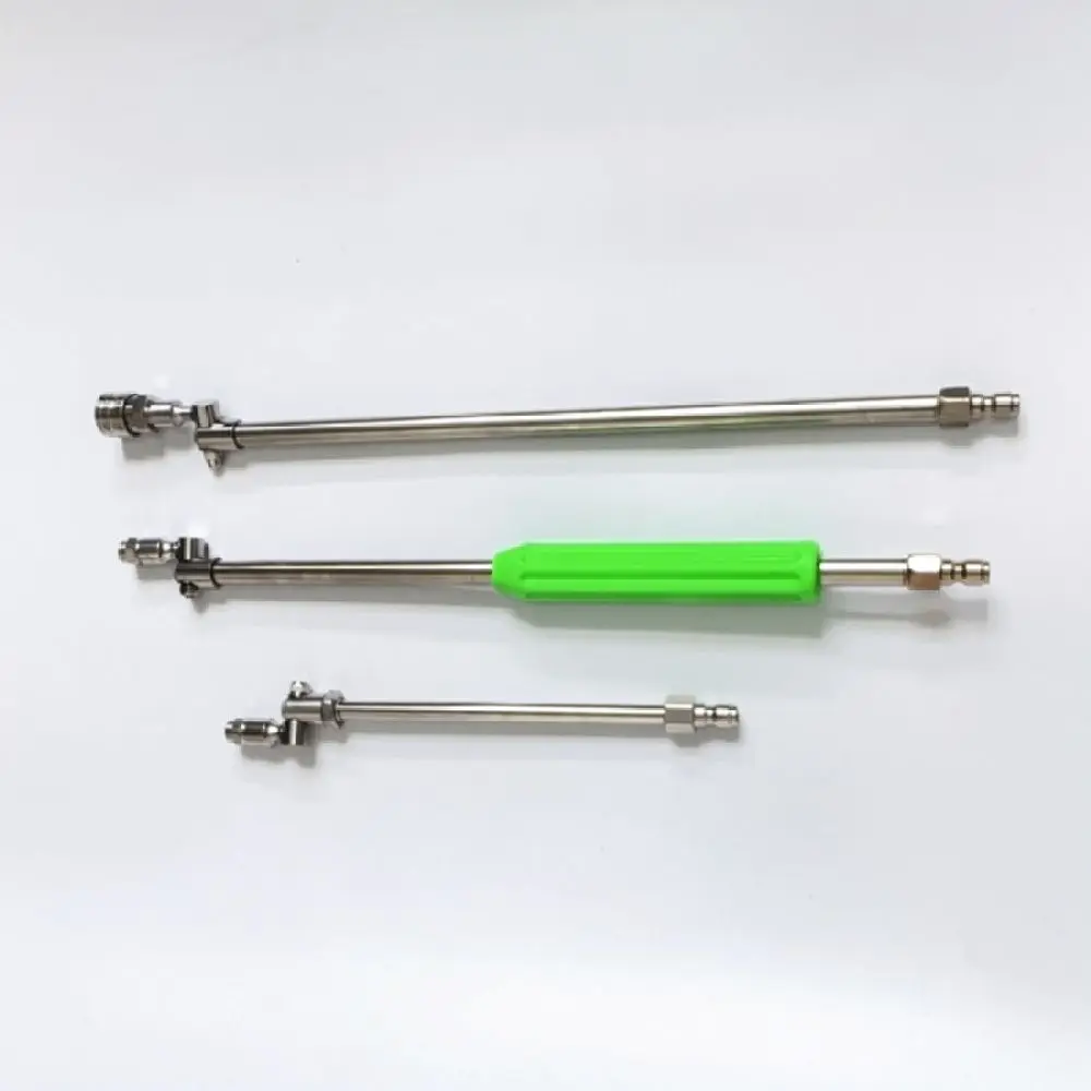 Multi Angle Rotating Nozzle For Pressure Washer Wand Stainless Steel Garden Cleaning Tool For Hard Reach Areas