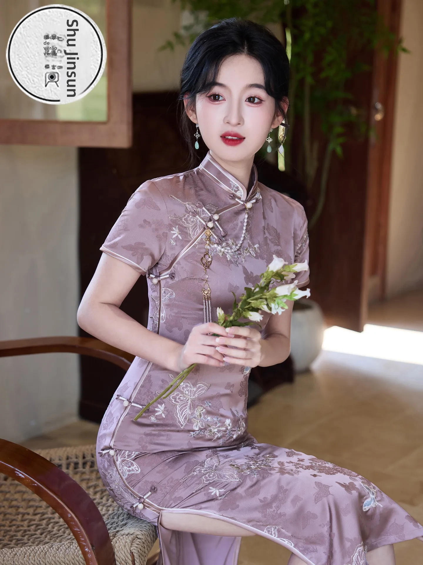 retro-chinese-sle-tea-ceremony-clothing-women's-commute-dr-floral-print-modified-daily-workwear-summer-dr