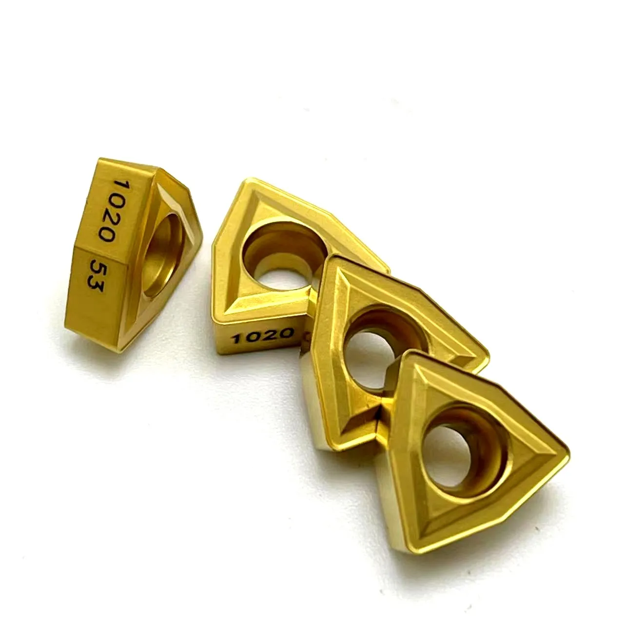 WCMX06T308 R 53 1020 inserti in metallo duro a forma di U veloci per utensili per tornitura di metalli inserti speciali utensili da taglio WCMT 06t308