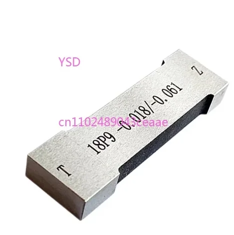 I-shaped Keyway Plug Gauge Block ( for Measuring Inner Slot Width, P9 Tolerance, Including Measuring Plate Key Gauge)
