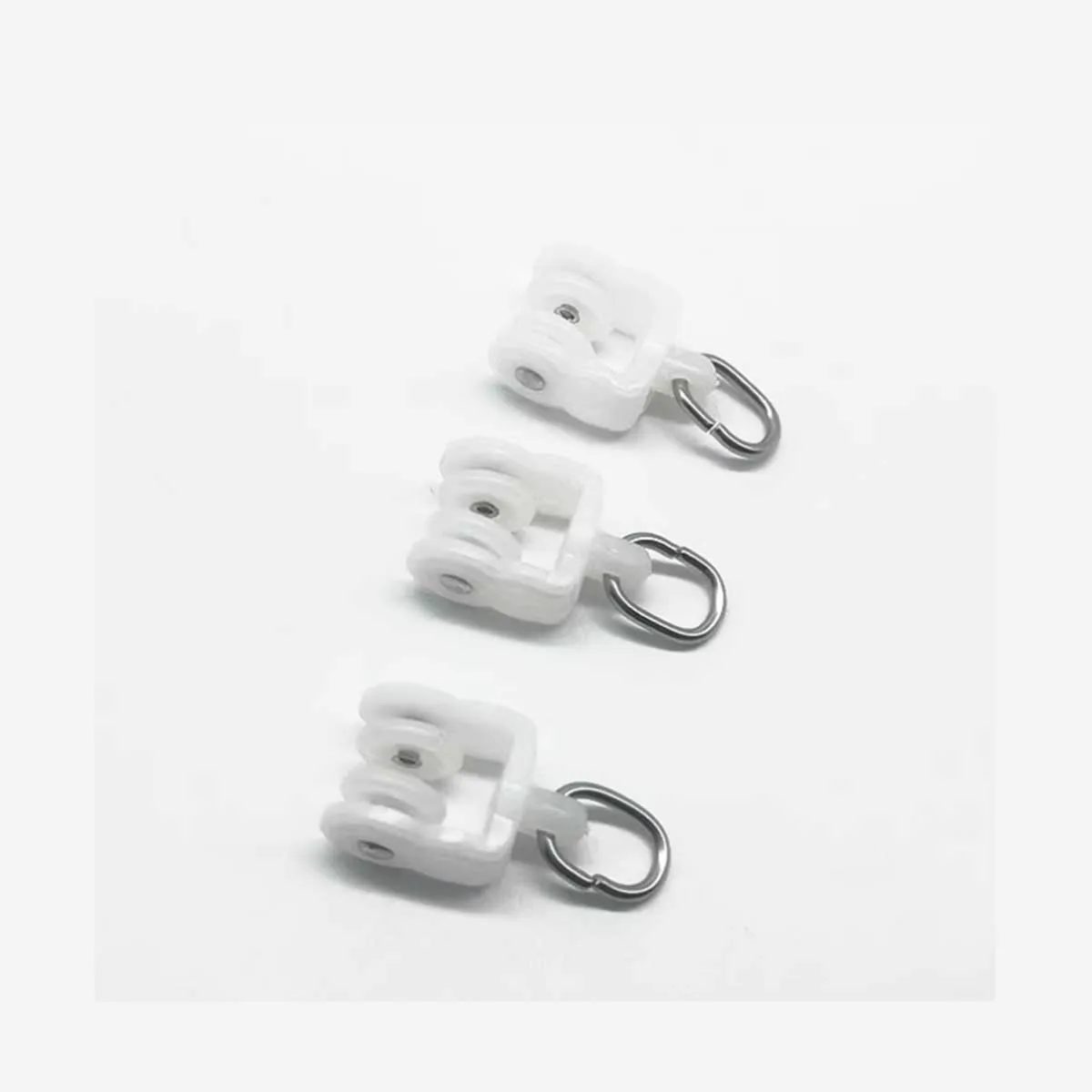 

Plastic Guide Rail Wheel Curtain Rod Ball/Window Rail Accessories Outer Wheel Sliding Roller