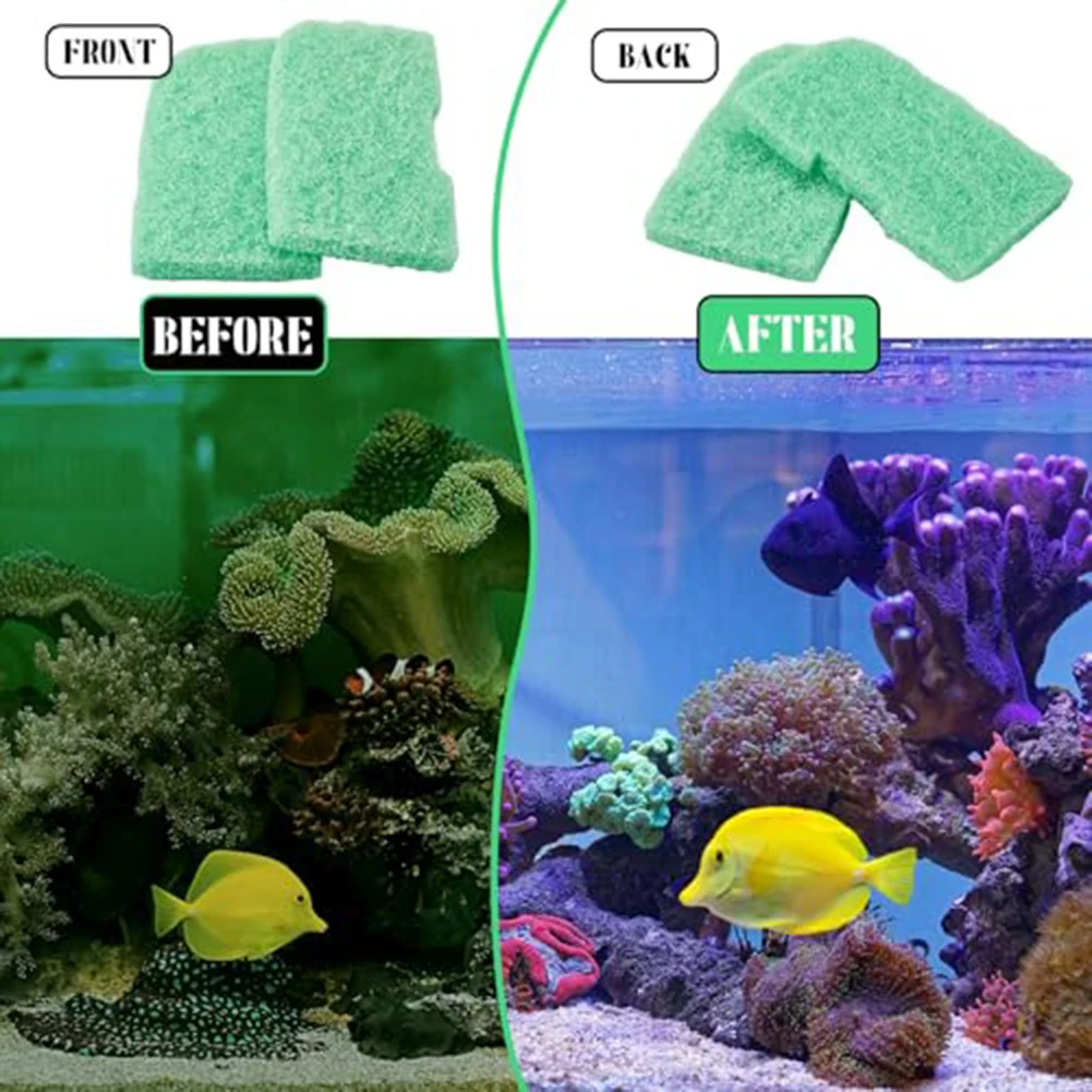 

Аквариумные фильтрующие подушечки для удаления аммиака для поддержания морской безопасности Легкий и надежный Безопасный для водной жизни