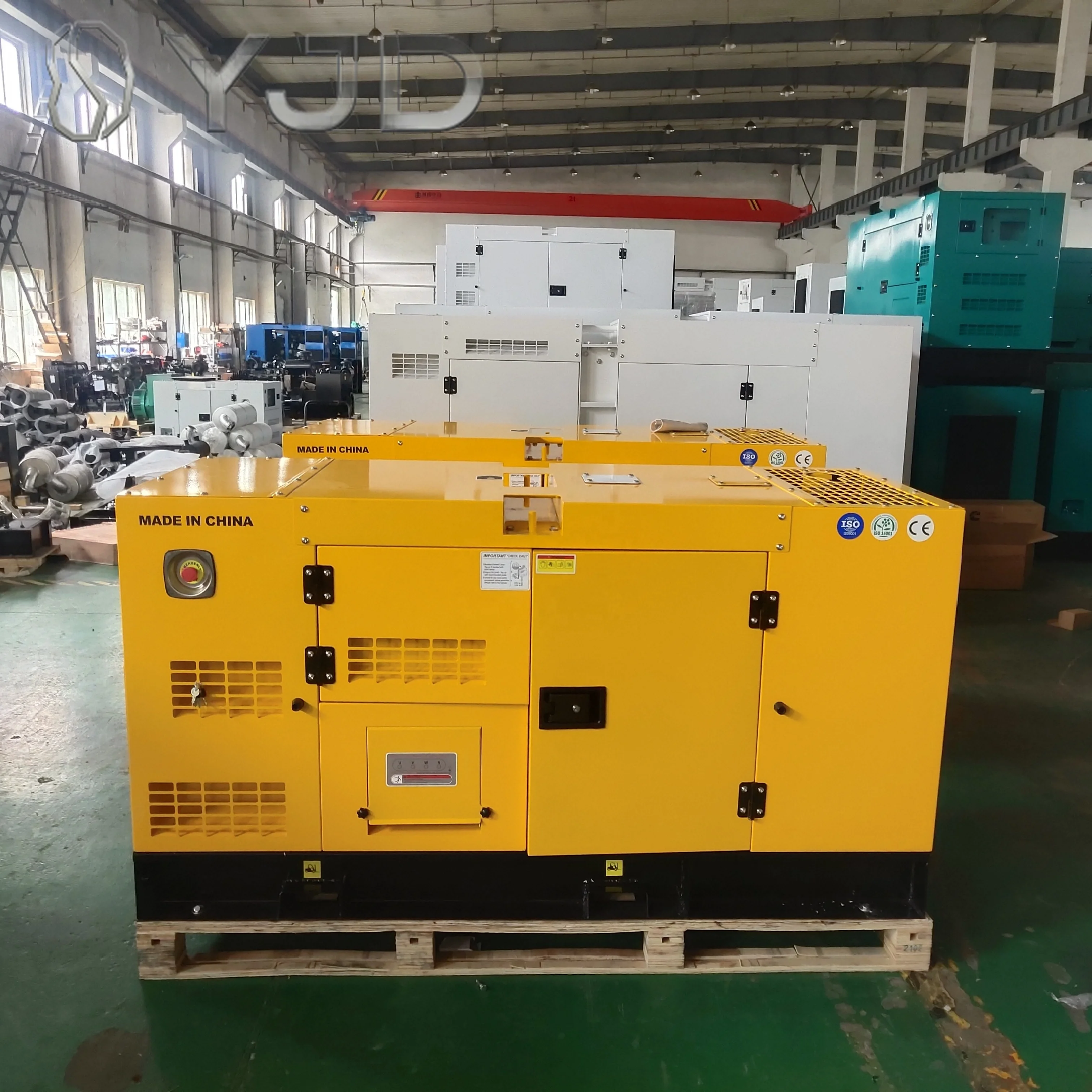 DYJD Cheap Price 60hz IUZU Genset 50 Kva Japan Denyo Silent Generator 40kw diesel Generator Set 50kva