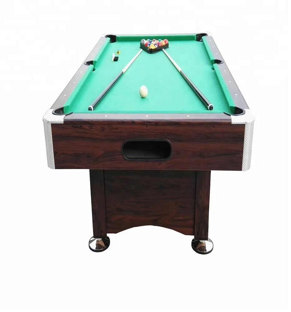 Hot Sale 7 Foot Pool Table With MDF Playfield And Rubber Cushion Rail Factory Price For Billiard Play