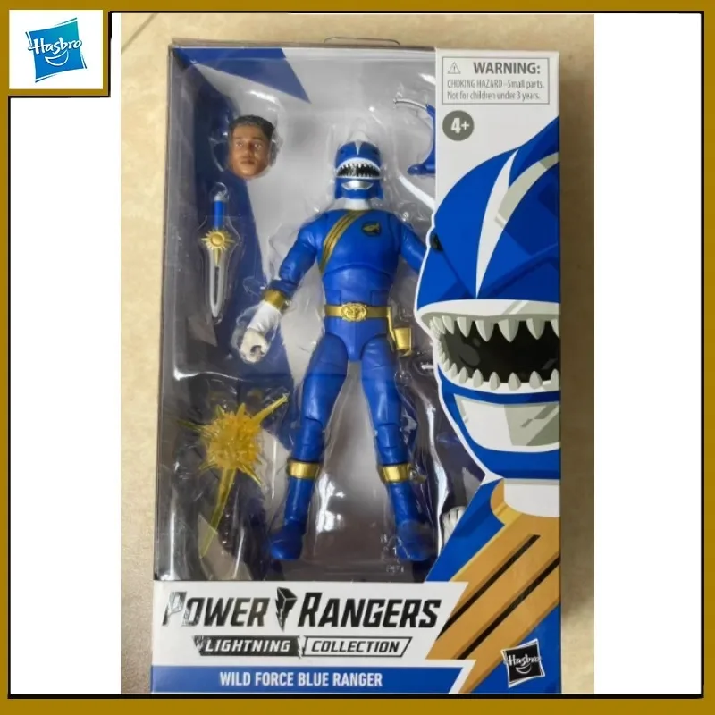 Hasbro Original Power Rangers Anime Figure Rangers Green Warrior Giallo Warrior Action Figure Giocattoli per Ragazzi Ragazze Regalo per Bambini