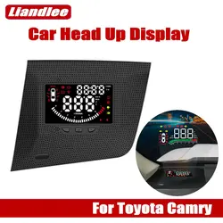 Car HUD Head Up Display For Toyota Camry XV70 2017-2023 Auto Headup Display Electronic Accessories Windshield Projector