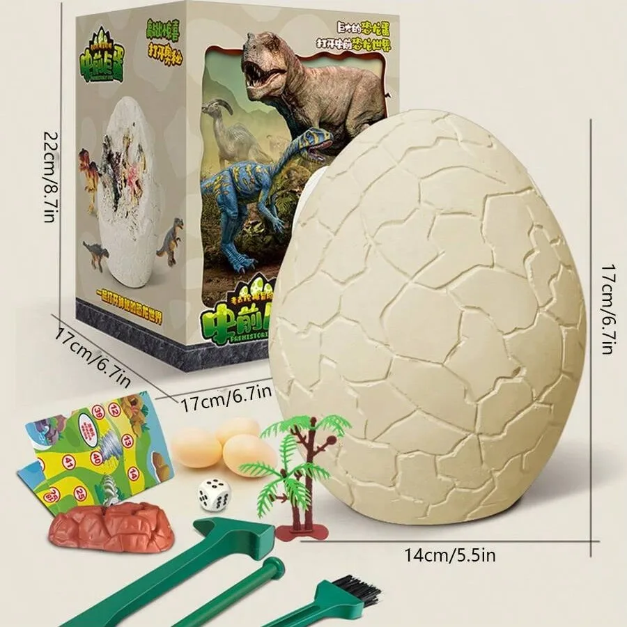 Hot-Selling DIY Giant Dinosaur Toys for Children Aged 3 to 6 Years Old and Above, Birthday Gifts, Dinosaur Figurine Ornaments