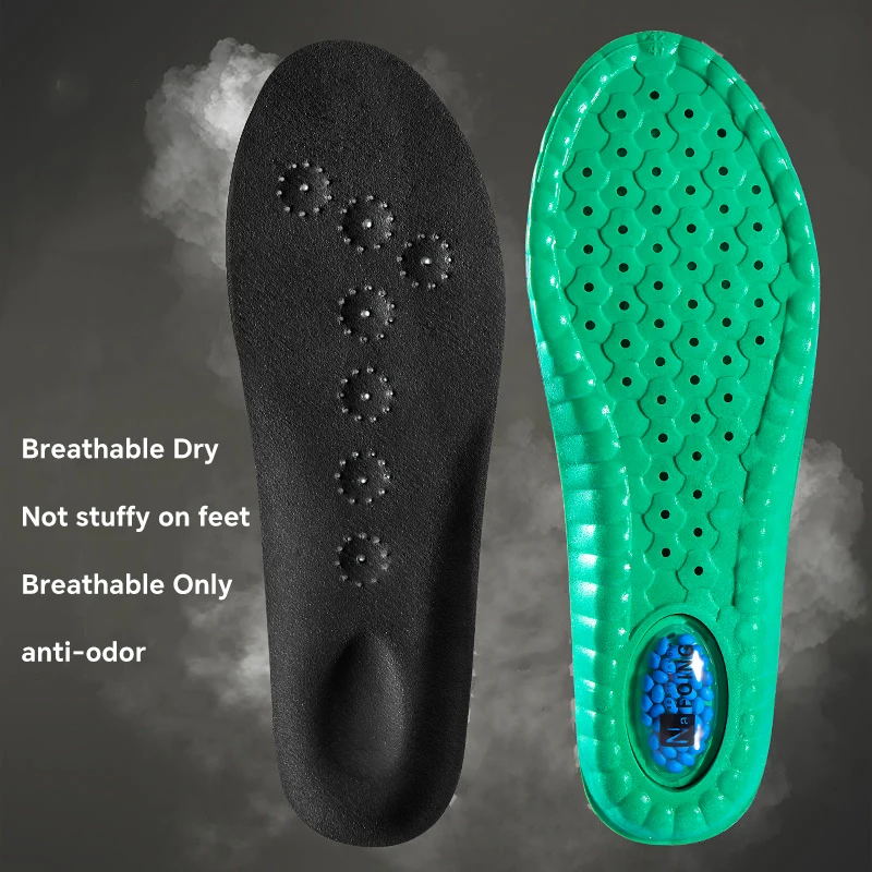 1 Paar weiche Stützeinlagen – rutschfeste, stoßdämpfende, schnell trocknende Popcorn-Einlagen