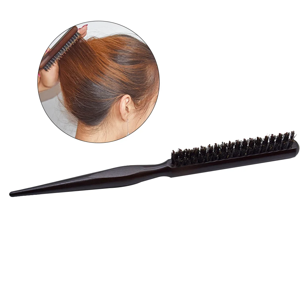 Essential Oil Holder Hair Brush Bristles Hairbrush Horizontal Grid Bamboo Salon Comb