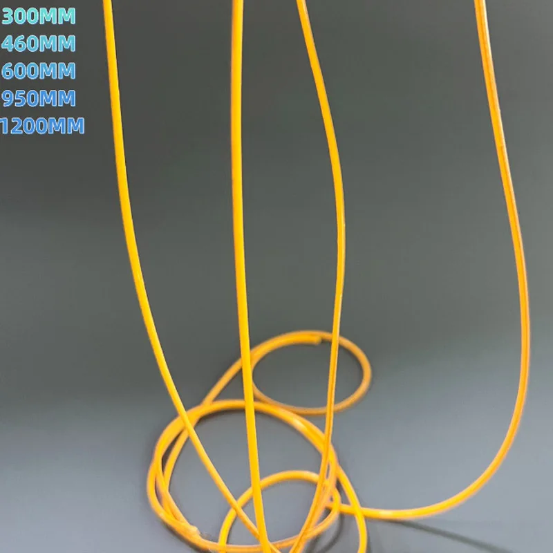 

1pc LED Flexible Filament 24V 300MM 460MM 600MM 1200MM 360 degree FPC Soft Light 2200K Golden Yellow 2700K Glass Light Source