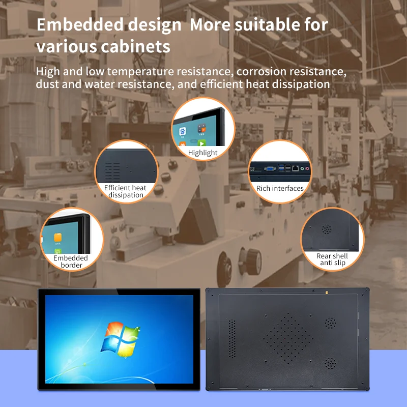 10.1 Inch Multi Capacitive Touch Screen  Android 11 Industrial Touch Pc Water Waterproof Optical Touch Screen