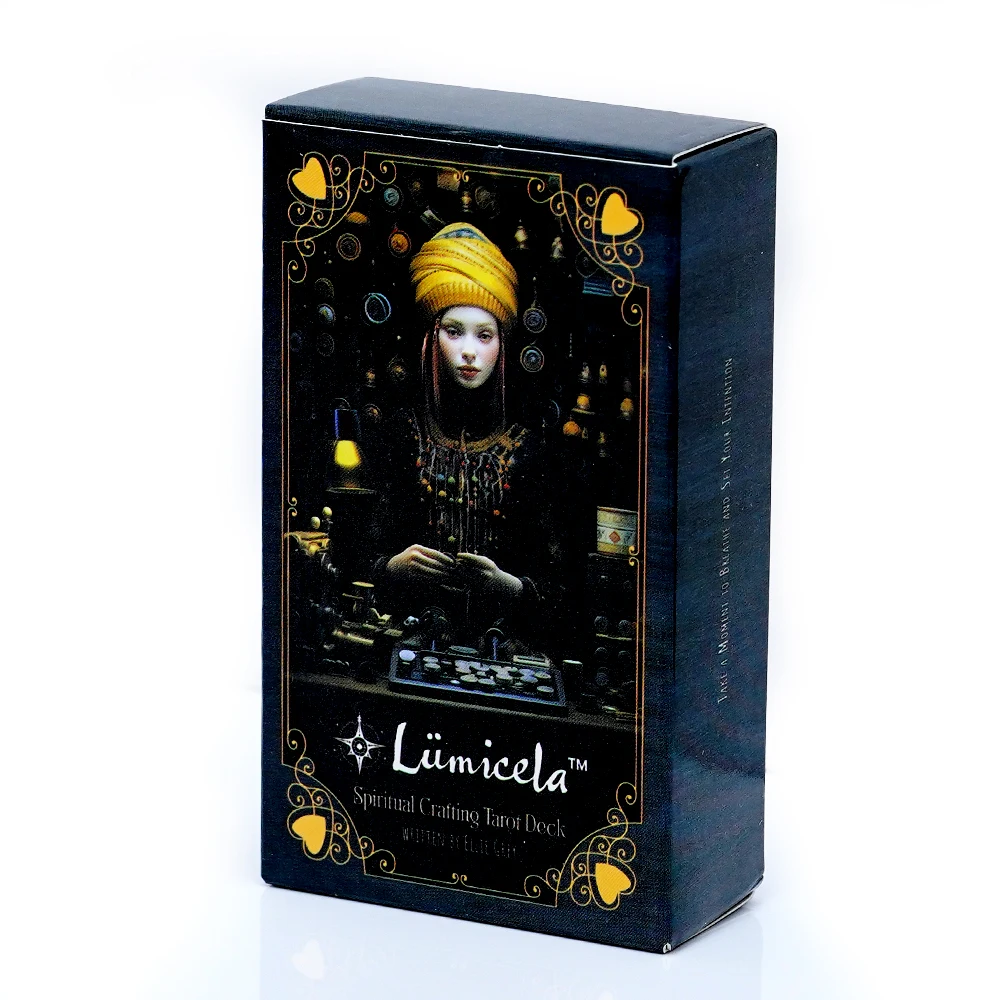 

Lumicela Spiritual Crafting Tarot Deck Oracle Card Fate Divination Leisure Entertainment Family Gatherings Tarot Card Game