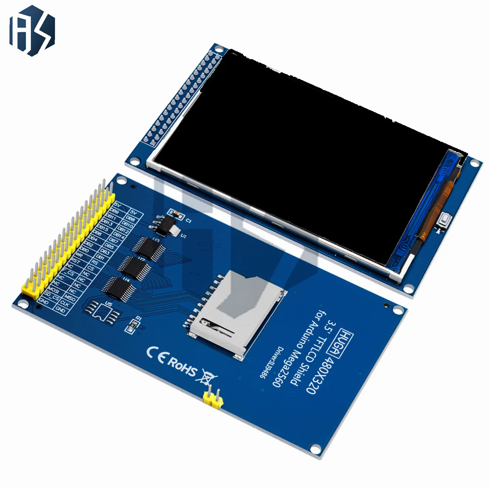 Módulo de tela LCD TFT de 3,5 polegadas Ultra HD 320X480 para placa Arduino MEGA 2560 R3