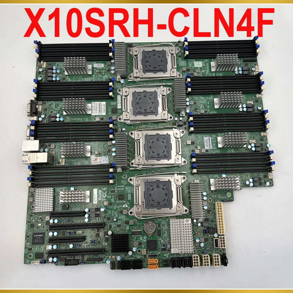 

Server Quad Socket R3 LGA2011 Motherboard E7-4800/E7-8800 V4/V3 DDR4 10GBase-T Ports For Supermicro X10QBL-4CT