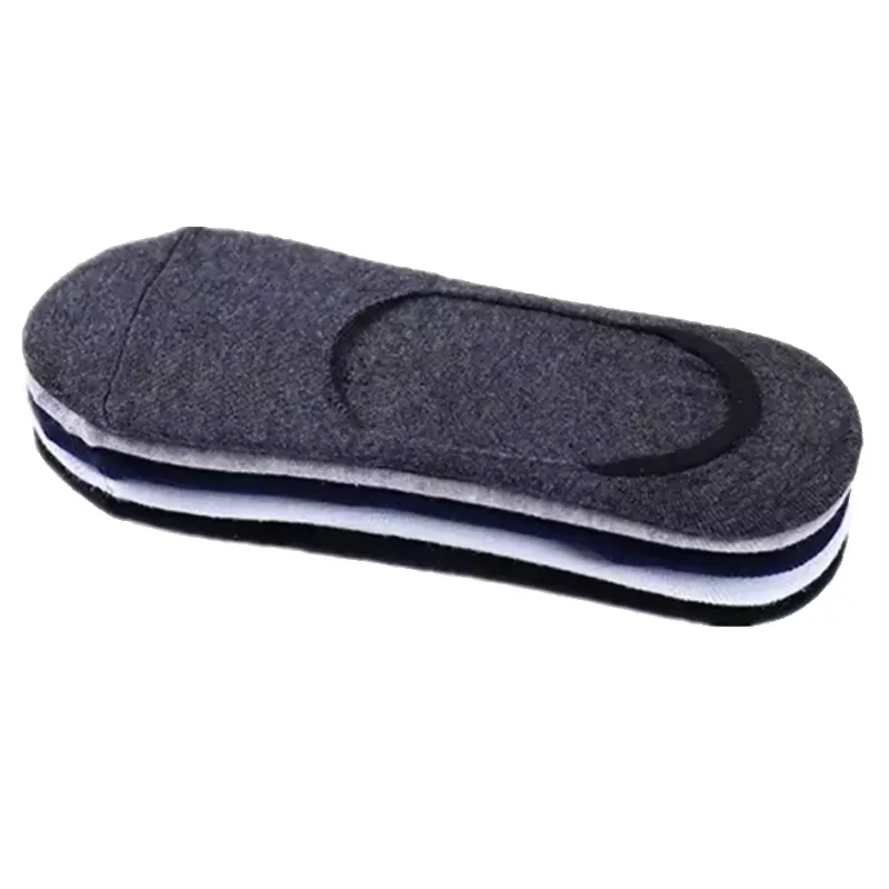 5 paires de chaussettes bateau en coton pour hommes, antidérapantes, en Silicone, invisibles, respirantes, pantoufles de cheville, chaussettes de sport, été et automne