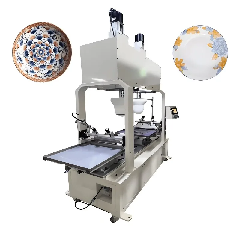 High Quality Automatic Ceramic Tableware Pad Printers Machine CE Certified 2-Color Durable New Condition for Pad Paper Label