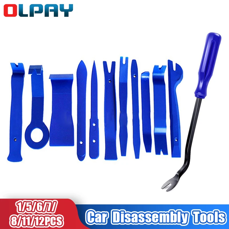 Car Hand Tools Car Disassembly Tools Set DVD Stereo Refit Kits Interior Plastic Trim Panel Dashboard Removal Tools Repair Tools