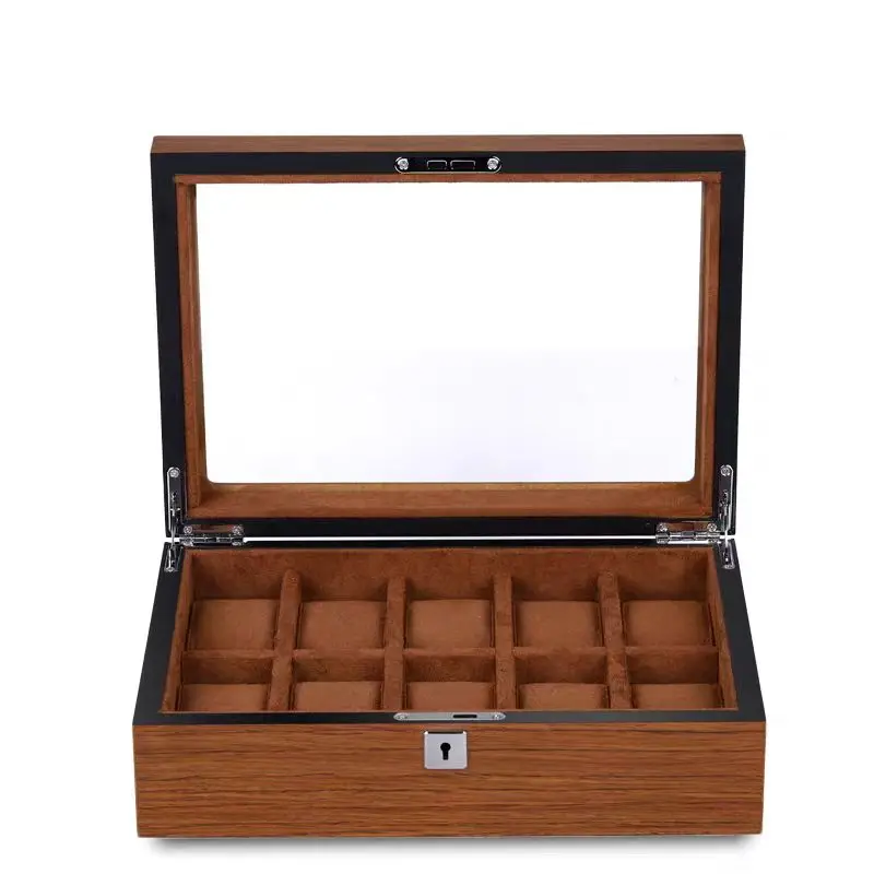 Top Luxury Wooden Watch Display Case Jewelry Collection Storage Durable Packaging Holder Watch Organizer Gift Casket Rels 904L