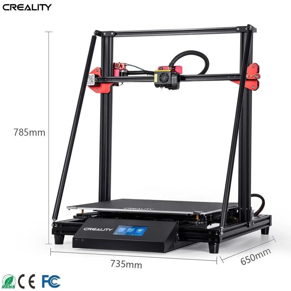 Creality Ready To Ship CR-10 Max 3d printer large size 3D drucker large printing size 450 * 450 * 470mm 3d printing machine