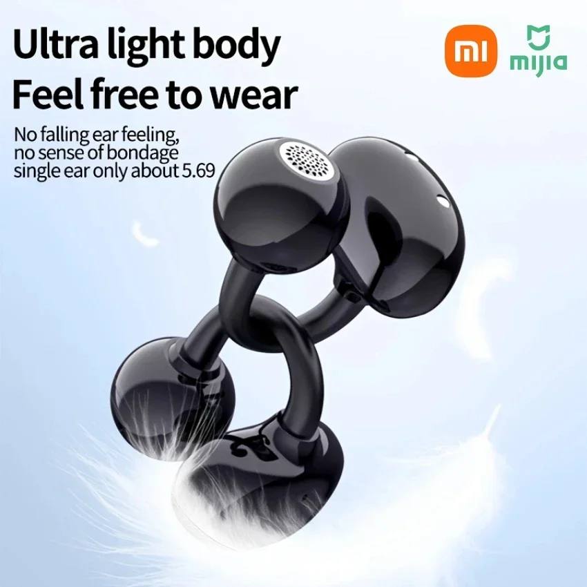 Earphone Nirkabel Xiaomi G126 dengan Konduksi Tulang Kualitas Suara Ketepatan Tinggi Baterai Tahan Lama Earphone Bluetooth Nirkabel