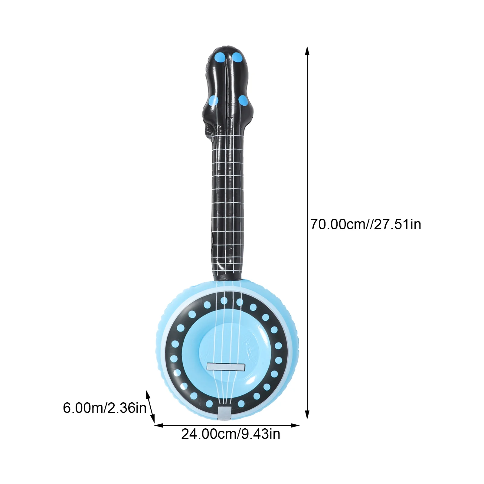 3-teiliges aufblasbares Musikinstrument-Spielzeug, tragbares Spielzeug, Dekorationen, PVC, Kinderzubehör, pädagogisches Spielzeug für Kinder