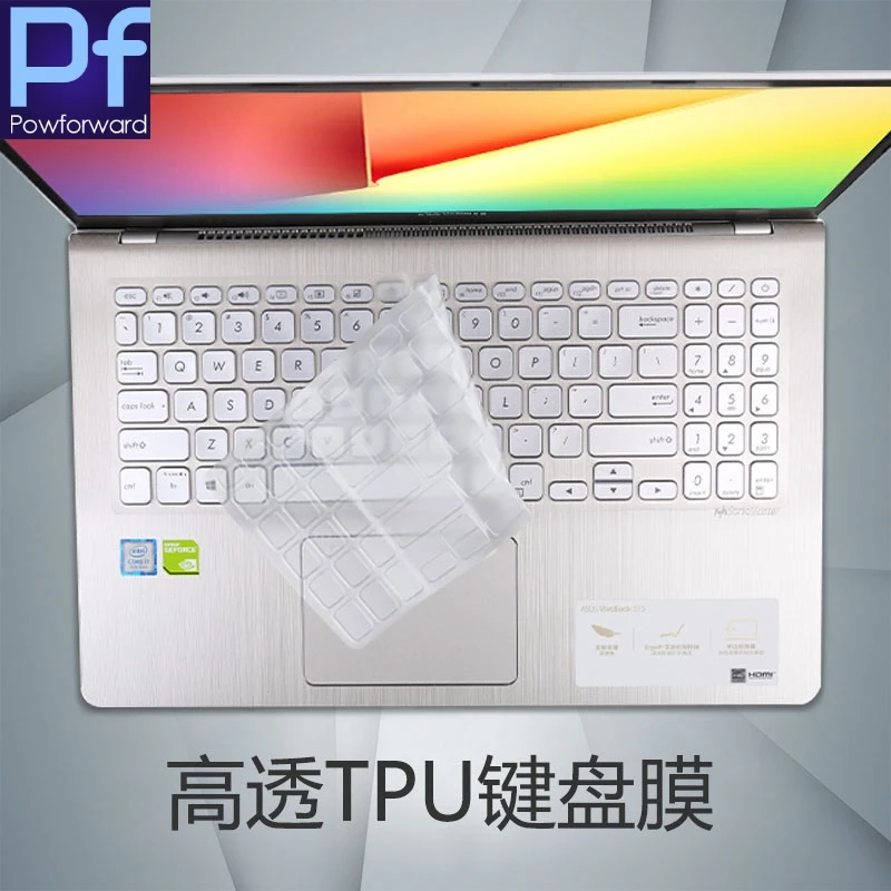 For ASUS VivoBook 15Asus x509 X509 X509FJ X509FB X509FL X509FA X509 FL FB FJ FA X 509 15.6'' TPU Keyboard Cover Skin  Protector