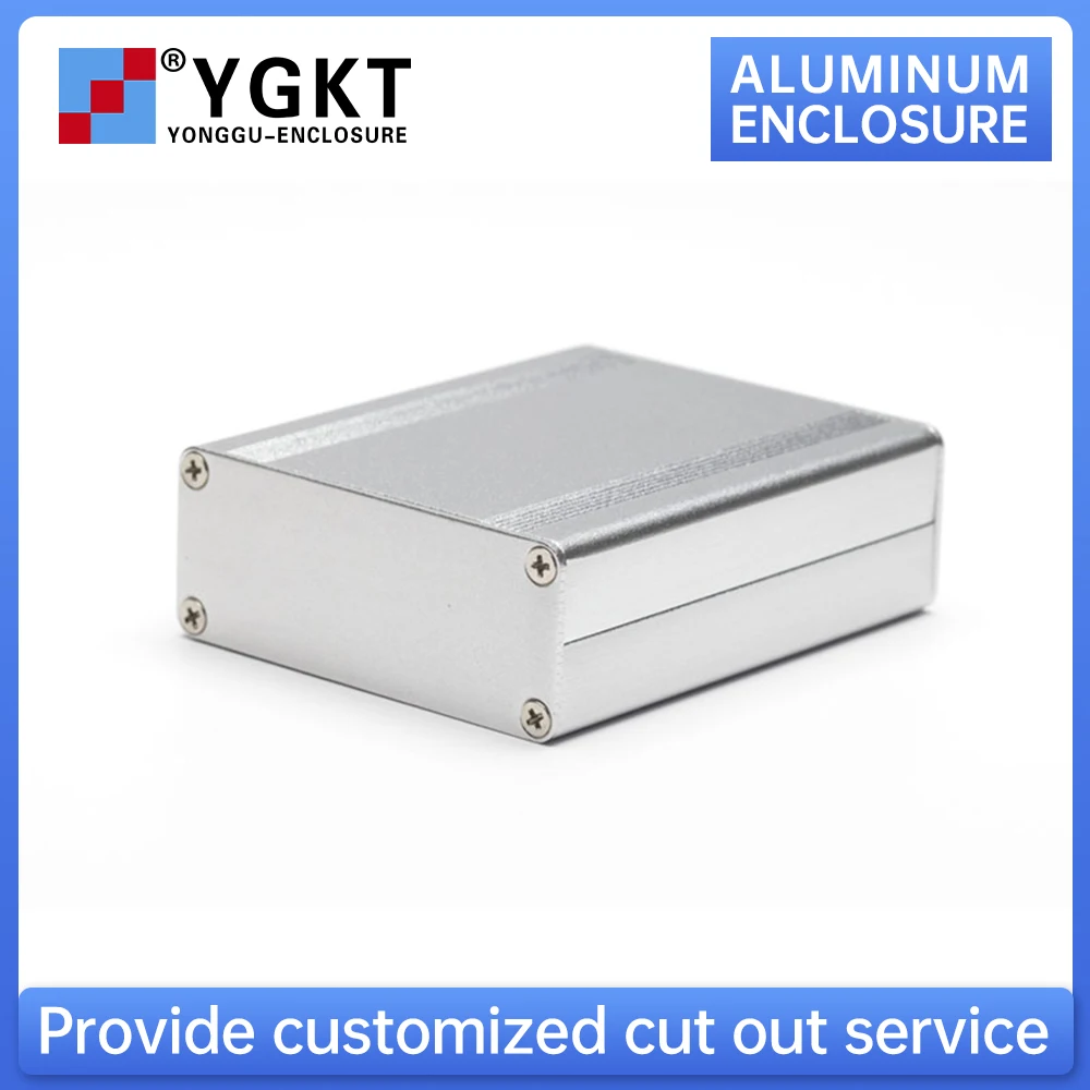 

Aluminum Power Controller Housing PCB Circuit Board Split Type Enclosure Custom Industrial Motor Control Box H06 63*25*75MM