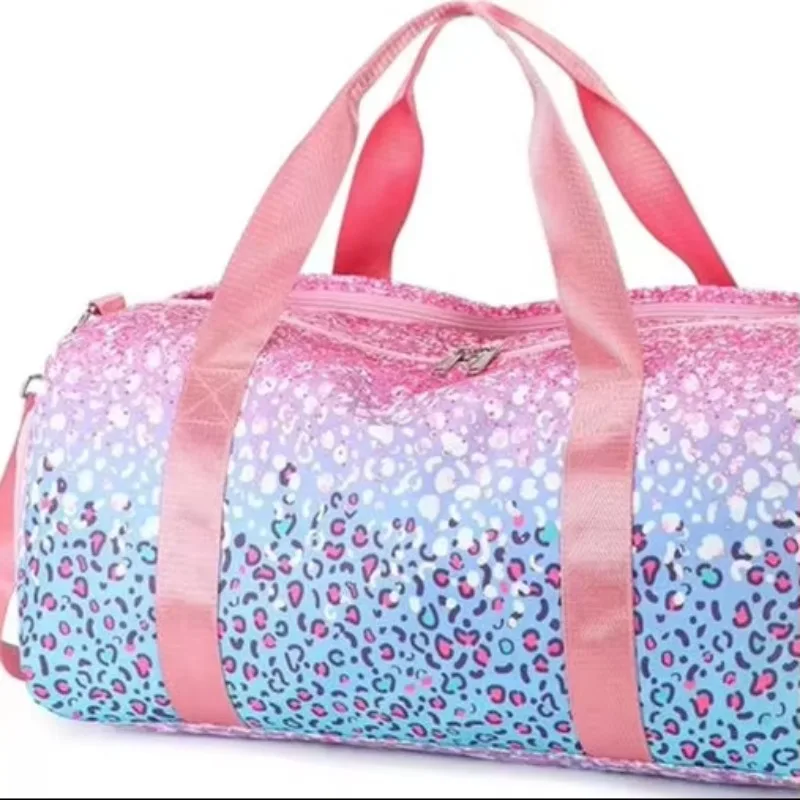 Nylon Large-capacity Sports Travel Bag, Wet and Dry Storage with Shoe Compartment, Waterproof Weekend Gym, Both Men and Women