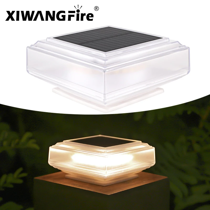

30LED Solar Post Light,Outdoor Pillar Cap Lights,Fence Deck Column Lamp,Waterproof Landscape Lighting for Garden Yard Villa Deco