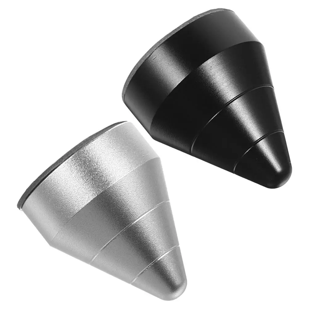

2Pcs Aluminum Alloy Car Tail Cone Decoration Sleek Bumper Spike Rear Bumper Decor for Suv Sedan Truck Car Exterior Accessories