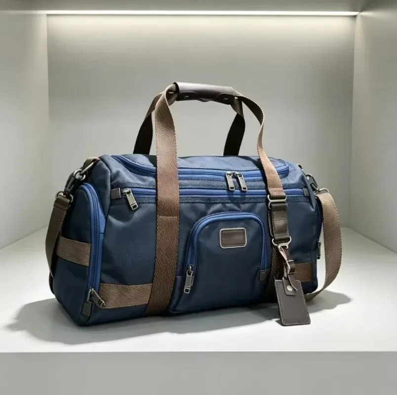 Men's Large Capacity Lightweight Nylon Shoulder Bag Business Casual Dual-purpose Travel Crossbody Gym Work Duffle Bags