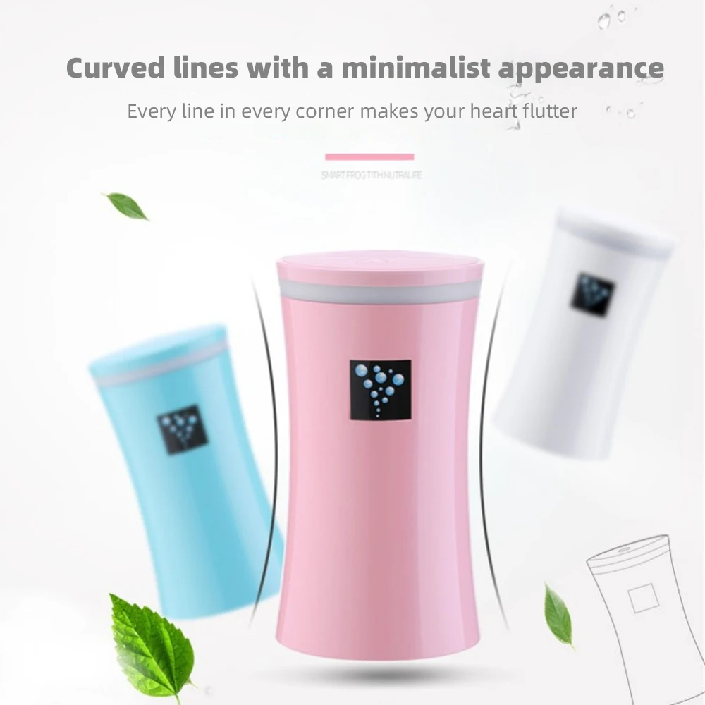 Mini USB Humidifier with LED Light  Portable Air Humidifier for Car, Office & Desk, Ultra-Quiet Personal Moisturizer, Perfect fo