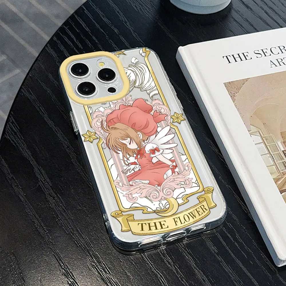 Cardcaptor Sakuras Anime Phone Case For Samsung Galaxy S25 S24 S23 S22 S21 S20 FE Note20 Note10 Edge Plus Ultra Lite Clear Cover - náhled 4