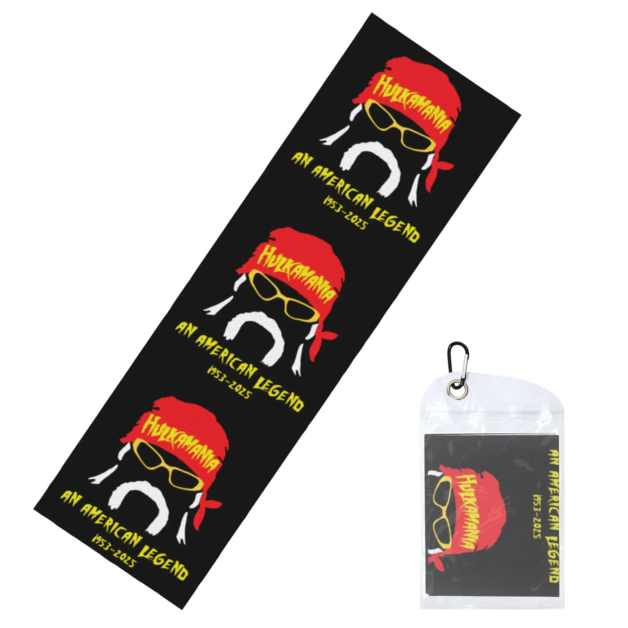 Cold Exercise Towel American Pro Wrestling Hulk Hogan Beach Sports Yoga Towel Camping Towel Refreshing Sports Scarf Face Towels