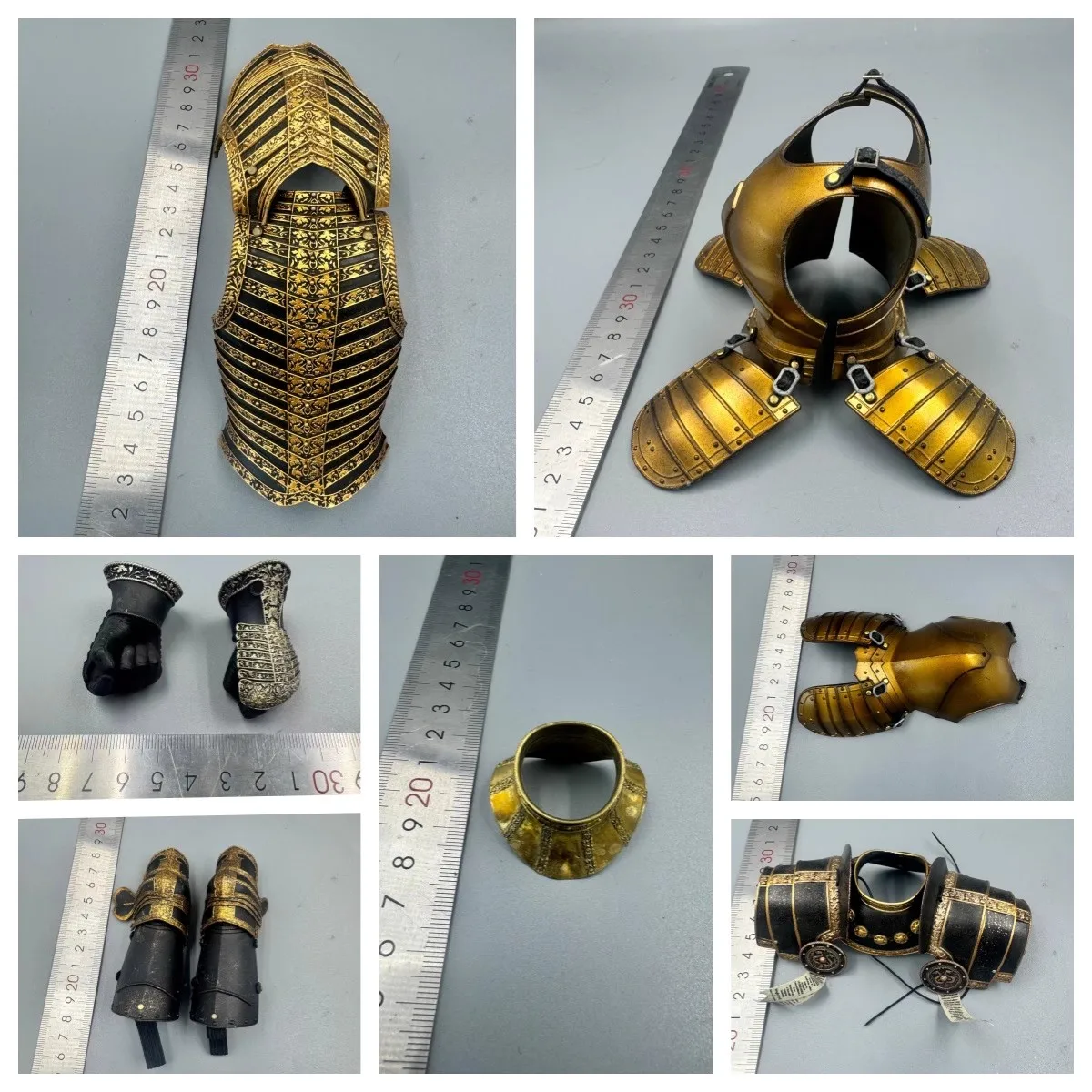 Lumaca COOMODLE 1/6 Soldato Imperiale Spalla Armatura Gamba Armatura Collo Anello Cavaliere Armatura Misura 12 "Action Figure Modello FAI DA TE In Magazzino