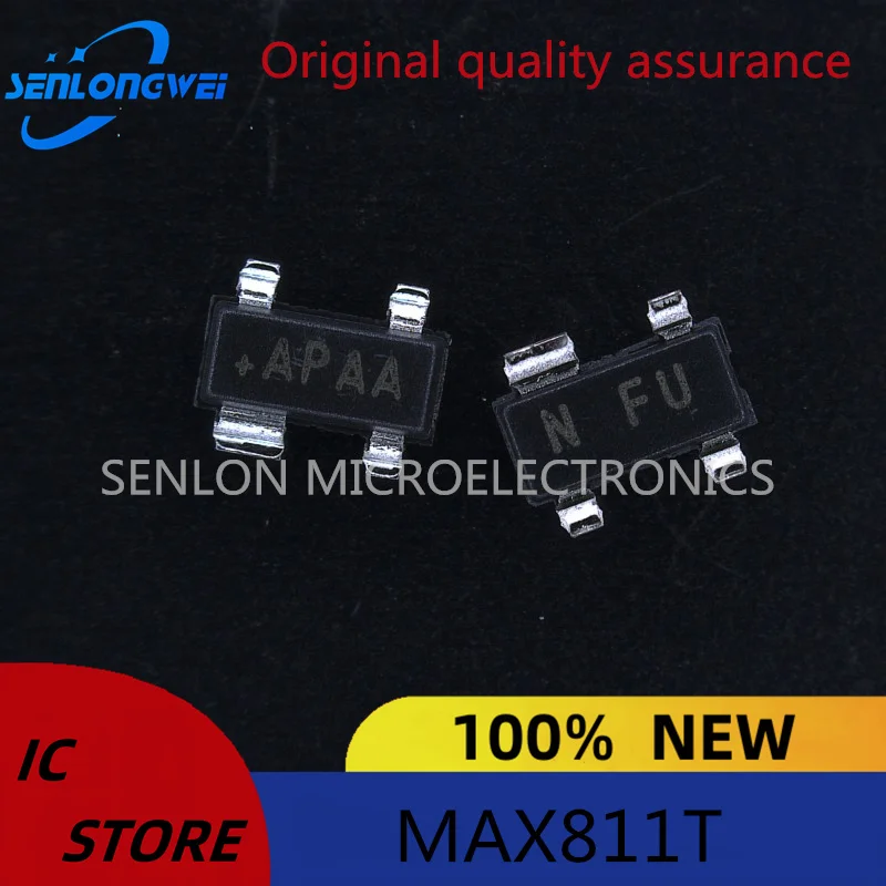 Original MAX811TEUS APAA SOT-143, novo, 10pcs