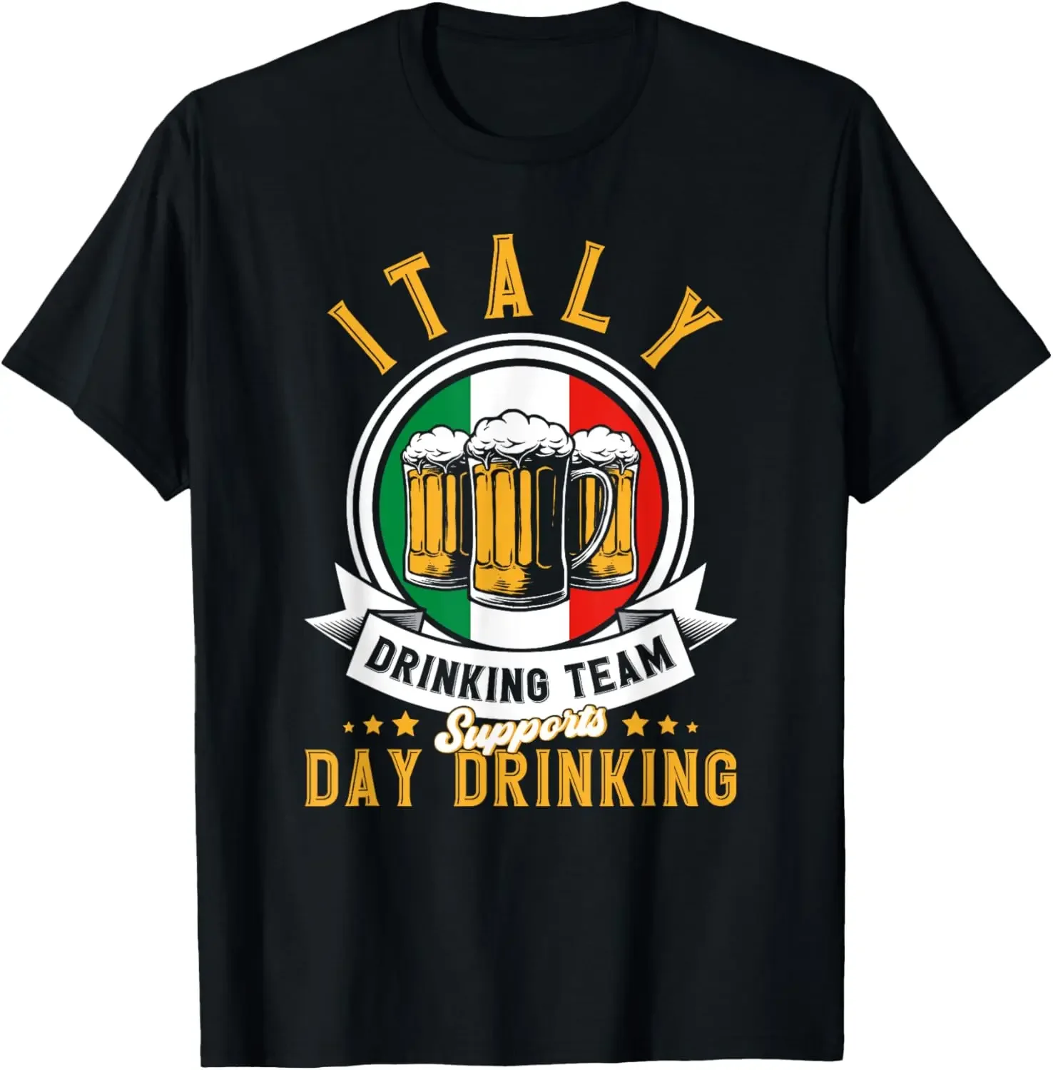 Italia Drinking Team supporta Day Drinking Italy t-shirt