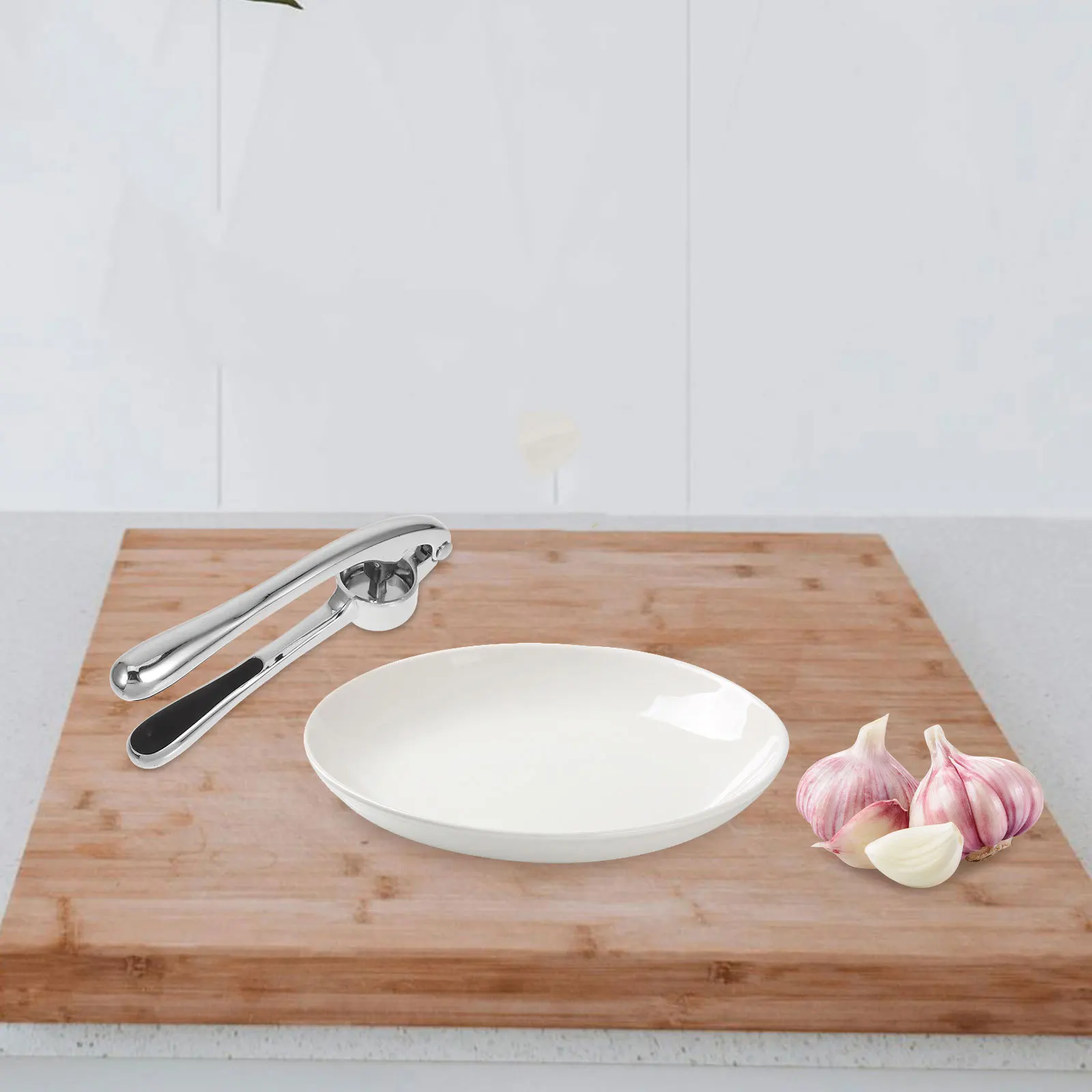 

Press Zinc Alloy Arc Design Manual Garlic Crusher Kitchen Tool Green Garlic Mincer Squeezer Machine Vegetables Fruit Tools