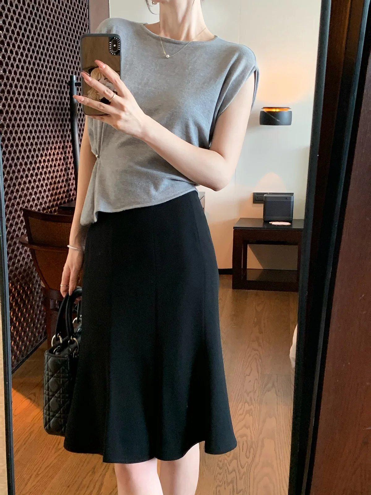 

DAJOS Heavenly Star Cloud Sensation Loose Irregular oulder Knitted ort Sve Women's Ele Sle Soft Polyester Blend Top