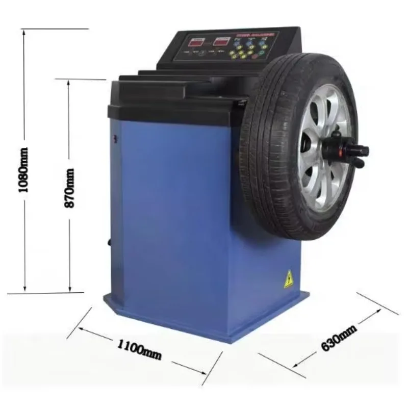 

High Quality Dynamic Tire Balancing Machine HD-630 65kg Capacity Wheel Alignment Equipment Best Price Garage Sale