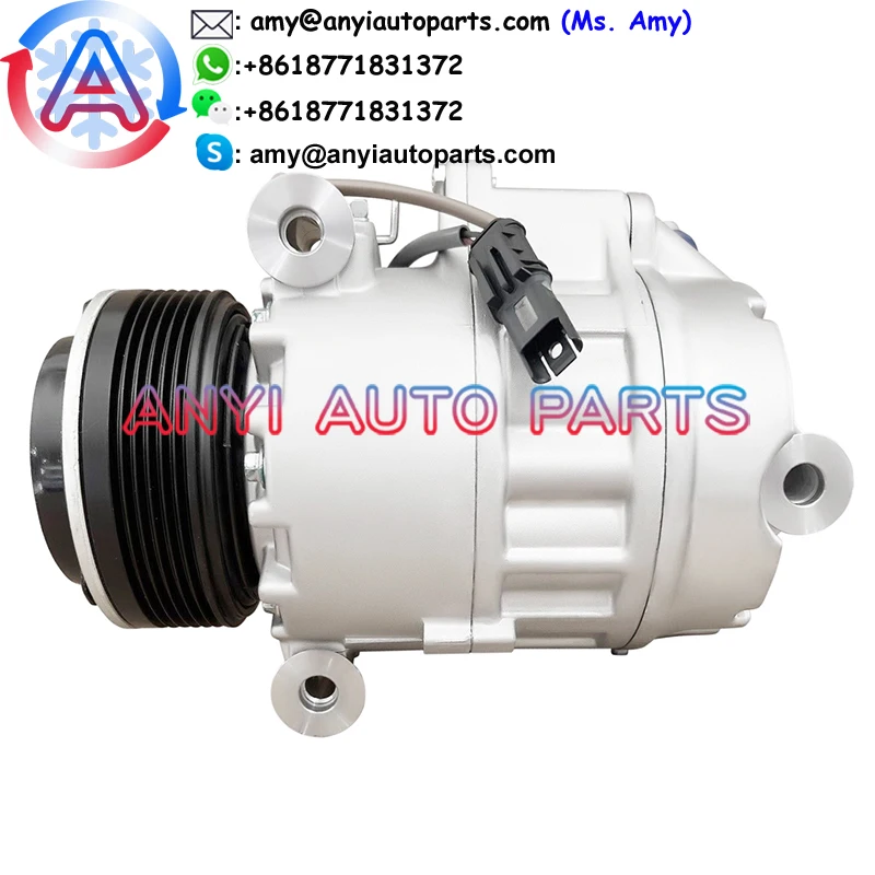 China Factory   COM754 CSE717 CSE717C 6PK Auto ac compressor for BMW X5 3.0L E 2007-20109185142 9195972 CARLISLE 3024501