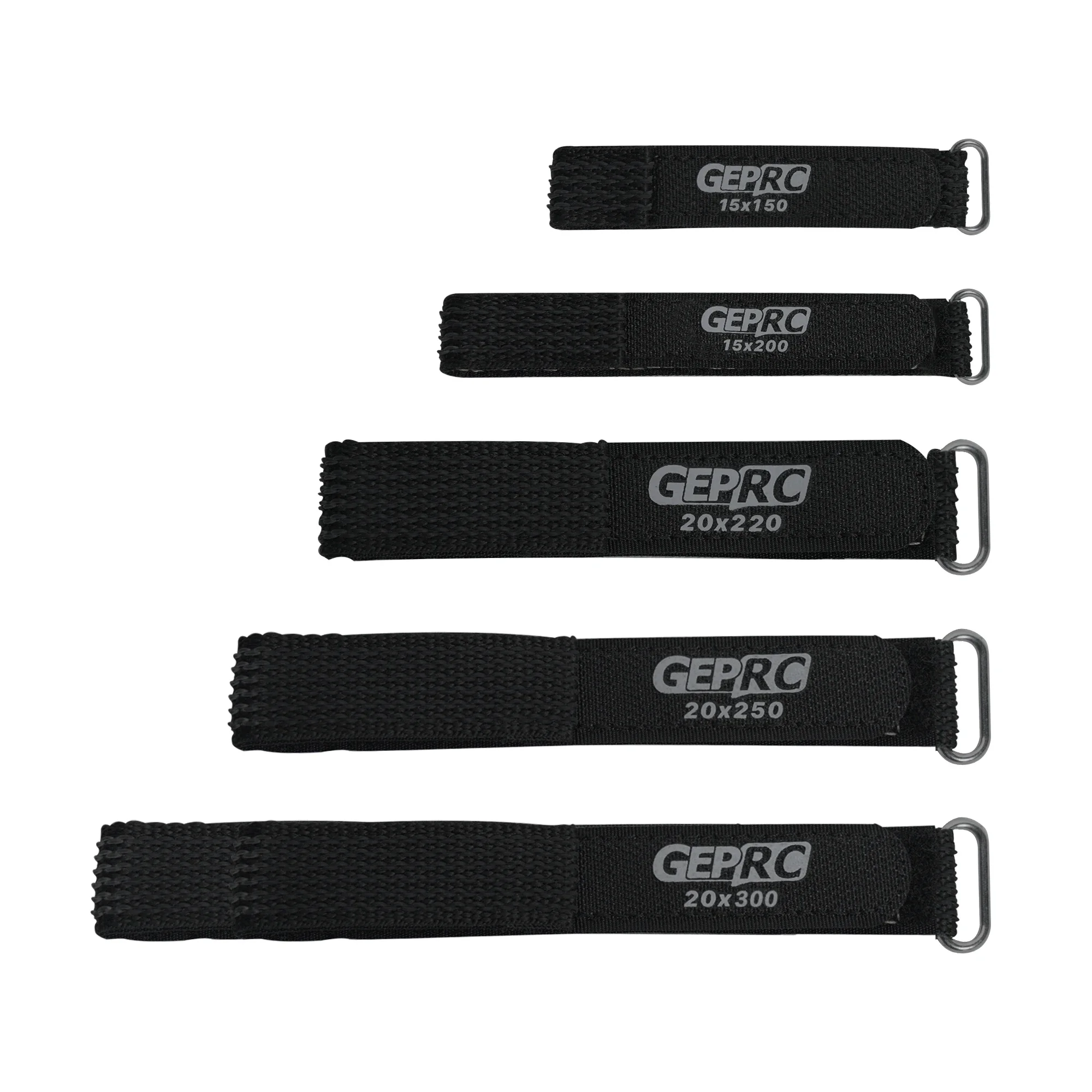 5PCS GEPRC Battery Strap 15X150mm / 15X200mm / 20X220mm / 20X250mm / 20X300mm Good Wear Resistance High Tensile Strength