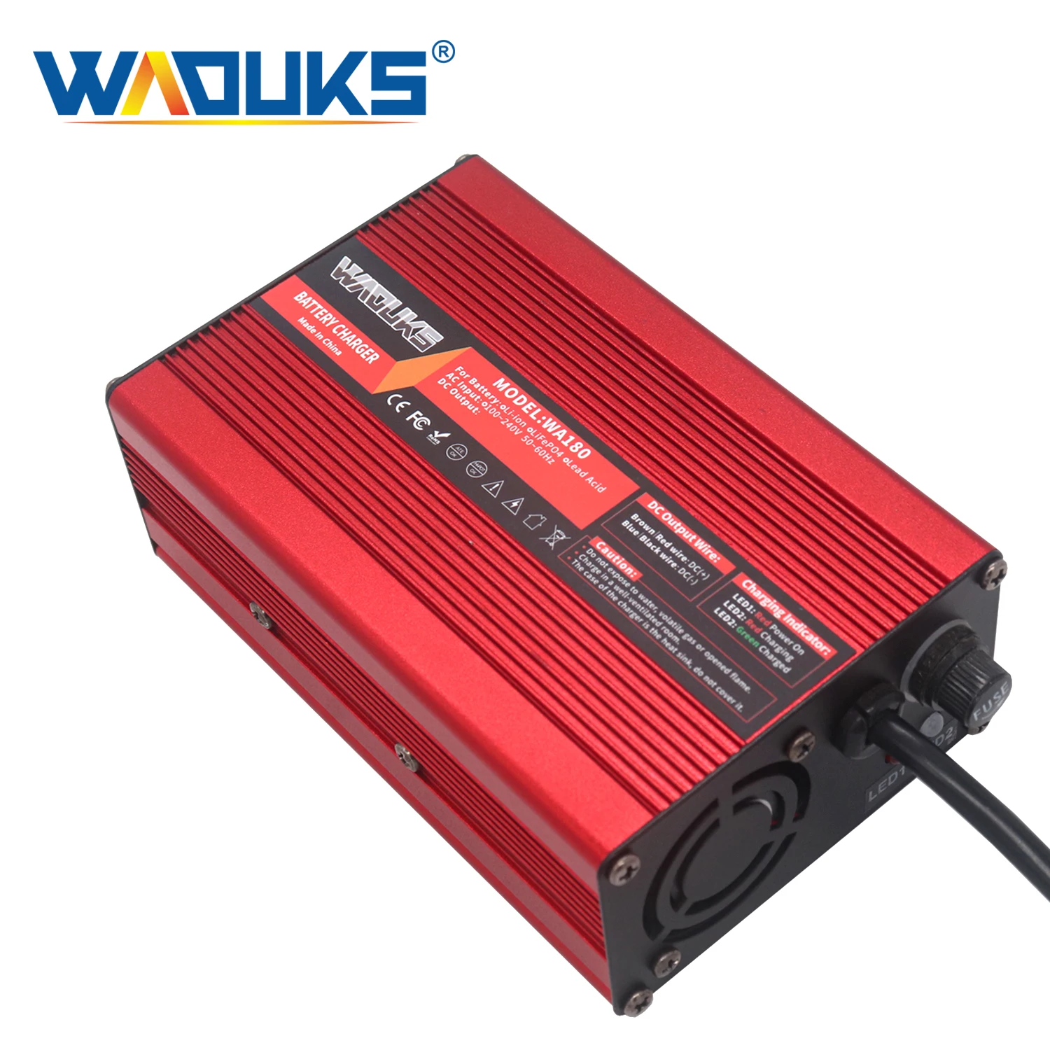 Imagem -05 - Carregador de Bateria Li-ion 7s 24v Lipo Limn2o4 Licoo2 29.4v 5a