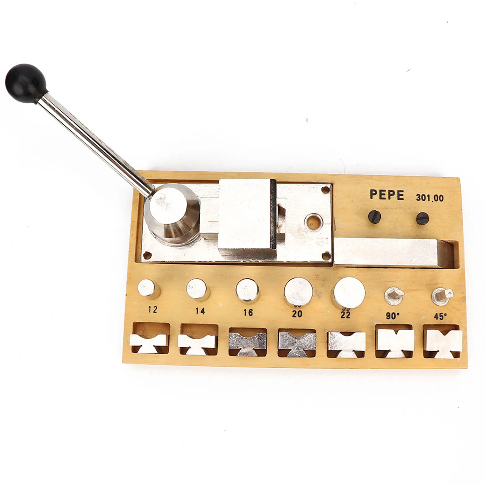 Metal Ring Bending Machine for Jewelry Making Gold Silver Copper Round Forming Rolling Press Tool Kit for DIY Crafts
