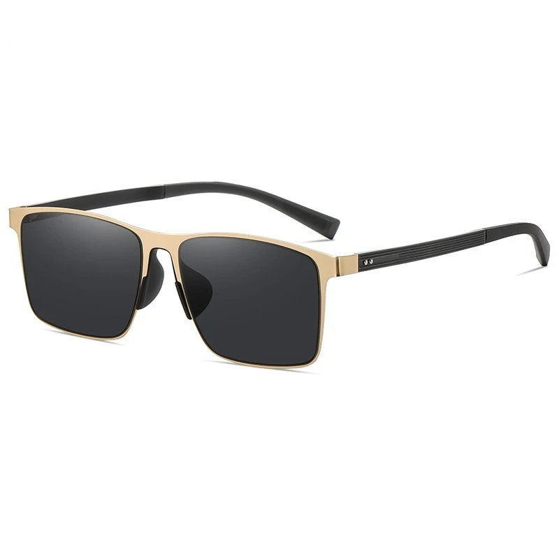 TFTB Men And Woemn Polarized Sunglasses Retro Square Big Face Driving Hiking Fishing Anti-UV Optical Prescription Eyeglasses 807
