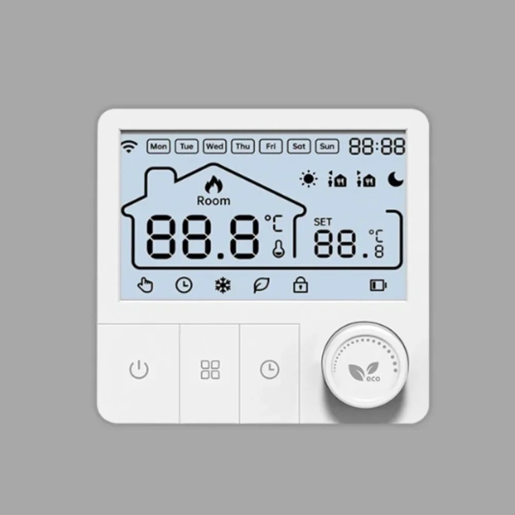 

Smart Temperature Control Gas Boiler Regulator Home Automation Gas Boiler Thermostat Complex Scheduling For Office Use