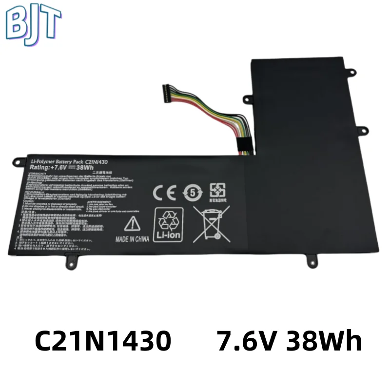 

New 7.6V 38Wh Laptop Notebook Battery C21N1430 Li-ion for ASUS Chromebook C201PA C201PA-DS02 C201PA-DS01 4Cell