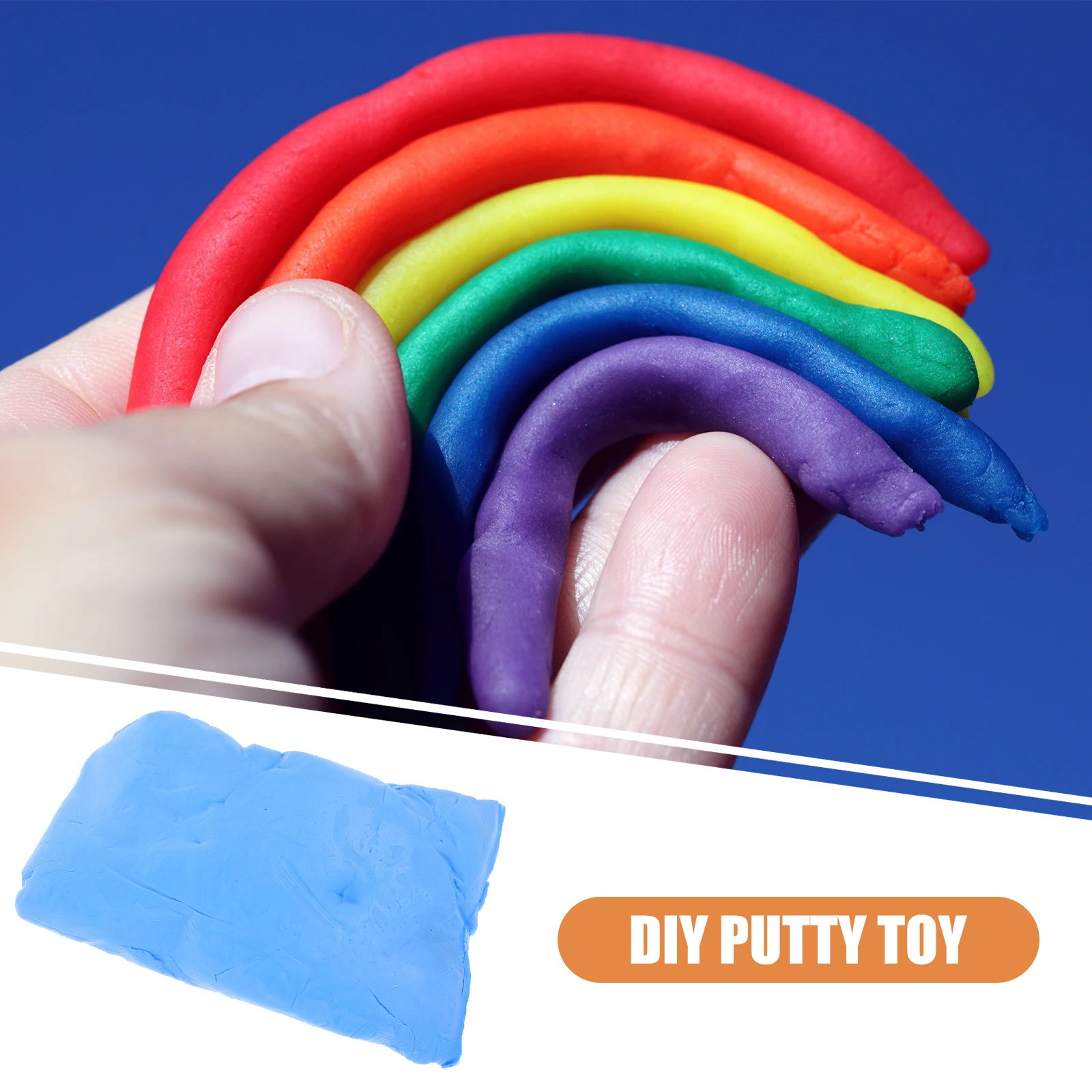 50G Pearl Clay Diy Remoldable Sculpting Beads Putty Reusable Squishy Modeling Dough For Kids Lightweight Portable Play Activity