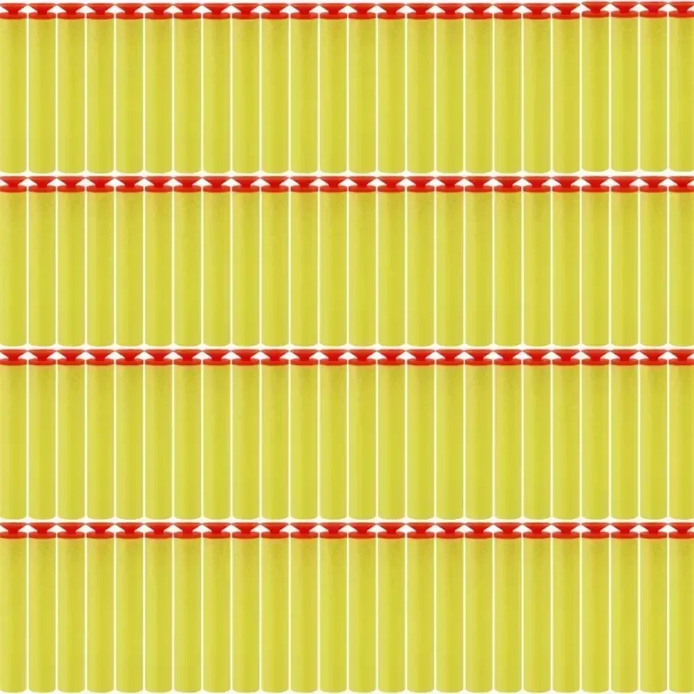 ลูกกระสุนหัวดูดสีเหลืองขนาด 7.2 ซม. สำหรับปืนของเล่น N-strike Elite Series Blasters โฟม EVA เติมลูกกระสุน ของเล่นเด็ก อุปกรณ์เสริมปืนของเล่น