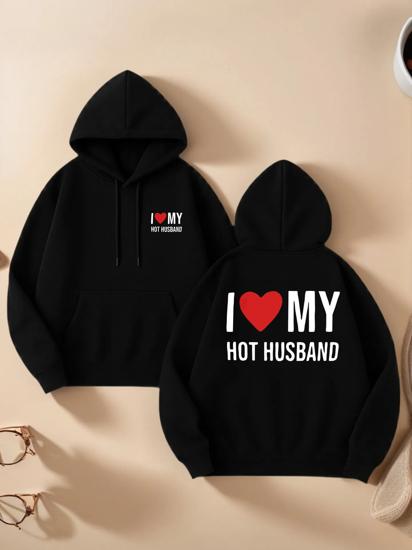 

Женская толстовка с капюшоном Essential, принт в виде сердца и буквенный принт, повседневный эстетический дизайн, мягкая ткань, повседневная повседневная одежда, для женщин